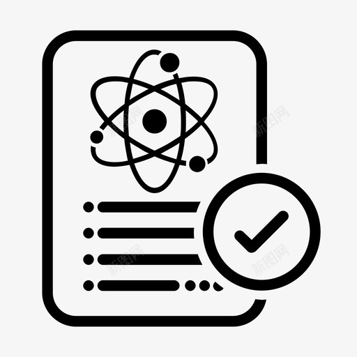 科学文献选择接受注释图标svg_新图网 https://ixintu.com 接受 注释 科学文献选择 论文