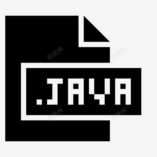 java扩展名文件图标svg_新图网 https://ixintu.com java 扩展名 文件 文件格式和扩展标志符号 格式
