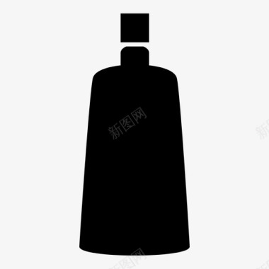 瓶子香水图标图标