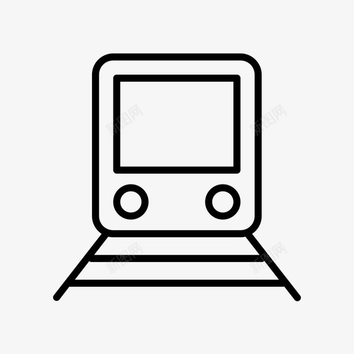火车站火车运输工具图标svg_新图网 https://ixintu.com 火车 火车站 运输工具