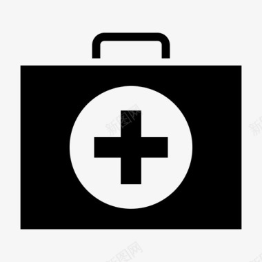 急救箱医疗保健医疗图标图标