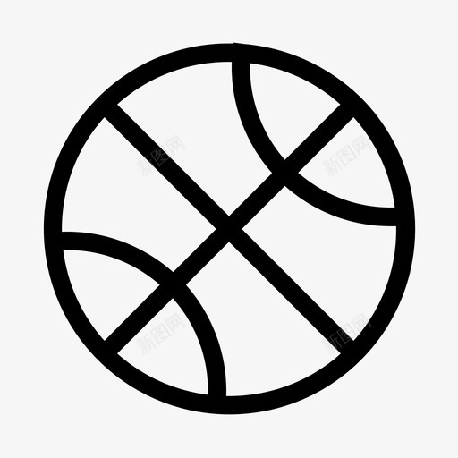 运动篮球游戏图标svg_新图网 https://ixintu.com 游戏 篮球 运动 运动图标 运动球