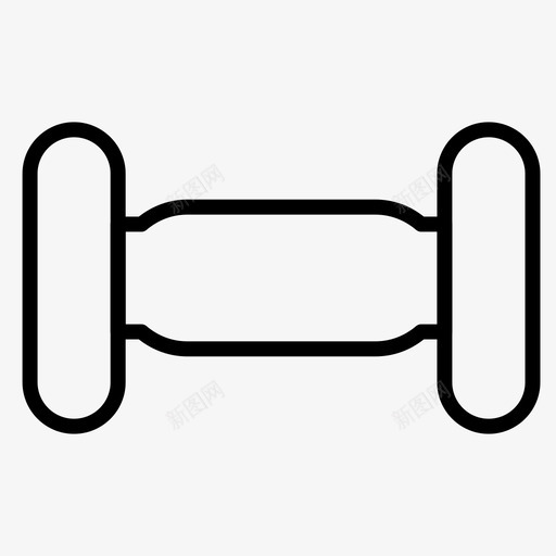 哑铃肌肉运动图标svg_新图网 https://ixintu.com 举重 哑铃 哑铃运动 肌肉 运动