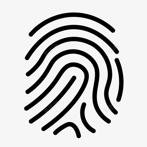 品牌手指指纹图标svg_新图网 https://ixintu.com 品牌 手指 指纹 身份