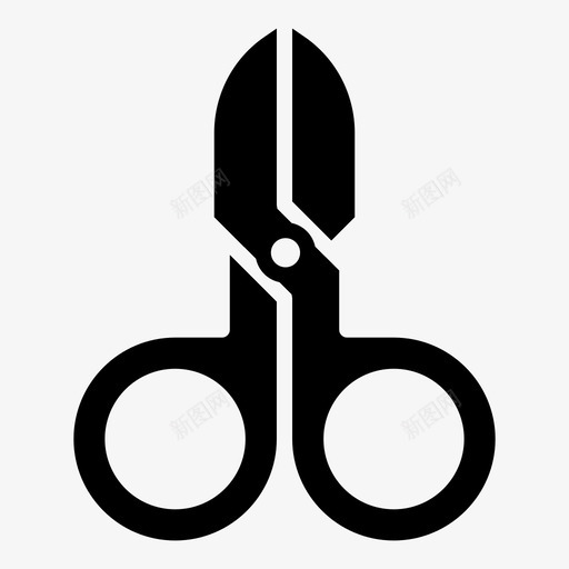 剪刀夹子房子图标svg_新图网 https://ixintu.com 剪刀 夹子 房子 房子的剪刀