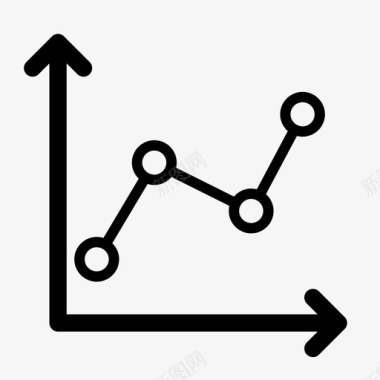 折线图图表数据分析图标图标