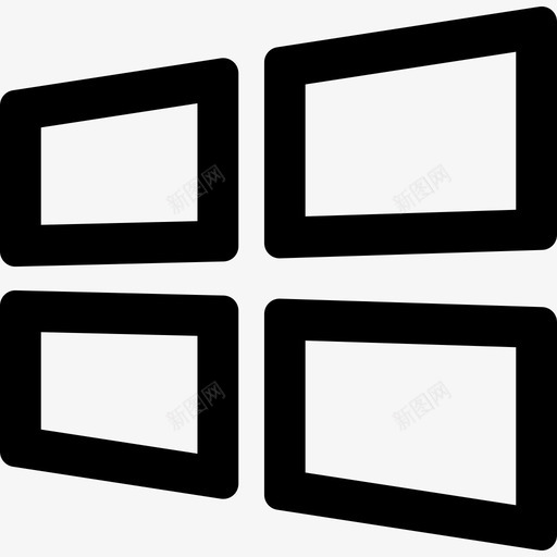 透视窗口界面通用界面图标svg_新图网 https://ixintu.com 界面 透视窗口 通用界面