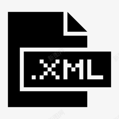 xml扩展名文件图标图标