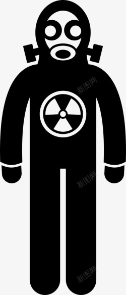 生化服核弹服生化生物危害图标高清图片