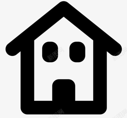 房子家家庭图标图标