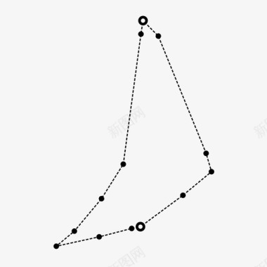 水山羊摩羯座星座图标图标