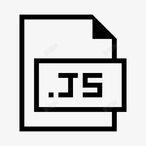 js文件扩展名格式图标svg_新图网 https://ixintu.com javascript js文件 扩展名 文件格式和扩展名 格式