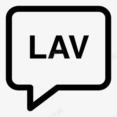 拉脱维亚语气泡语言图标图标