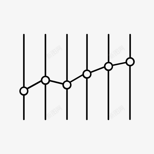 线形图增长趋势图标svg_新图网 https://ixintu.com 增长 线形图 趋势