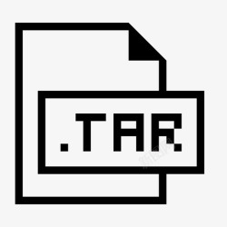 焦油tar文件tar文件扩展名格式图标高清图片