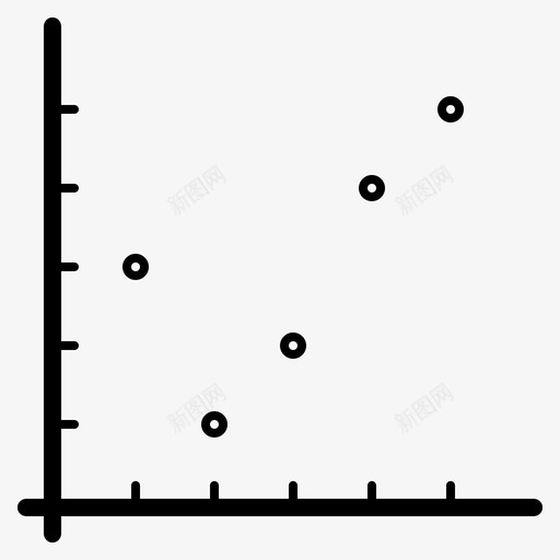 图形分析点图标svg_新图网 https://ixintu.com 信息图 信息图元素 分析 图形 报告 点