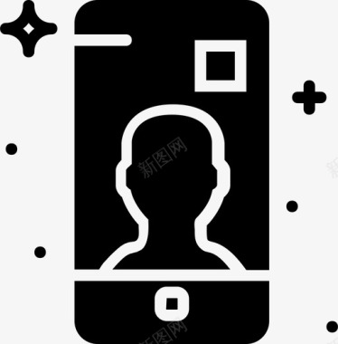 用户配置文件通信功能图标图标