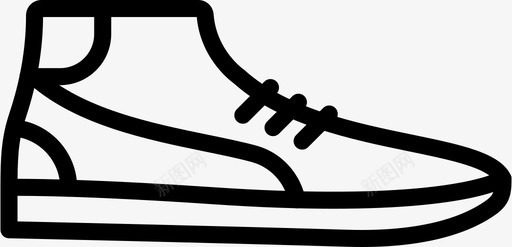 运动鞋时尚鞋类图标svg_新图网 https://ixintu.com smashicons男鞋轮廓 时尚 男 运动鞋 鞋 鞋类