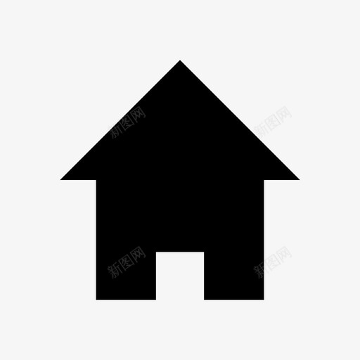 主页主菜单页面图标svg_新图网 https://ixintu.com ui字形 主菜单 主页 页面