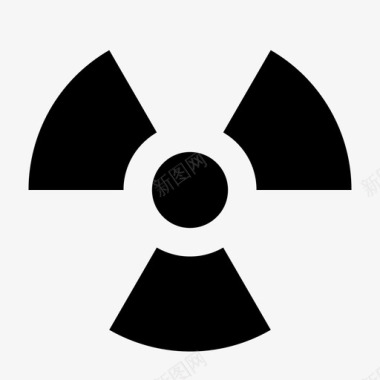 辐射辐射危害辐射标志图标图标