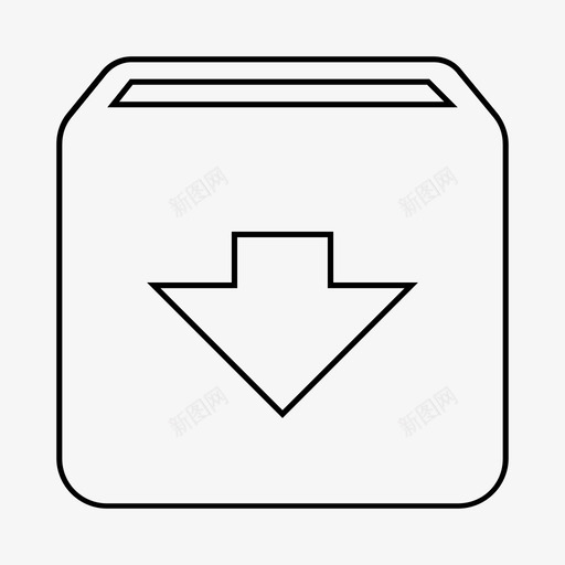 档案盒子数据库图标svg_新图网 https://ixintu.com 下载 数据库 档案 盒子 资料行