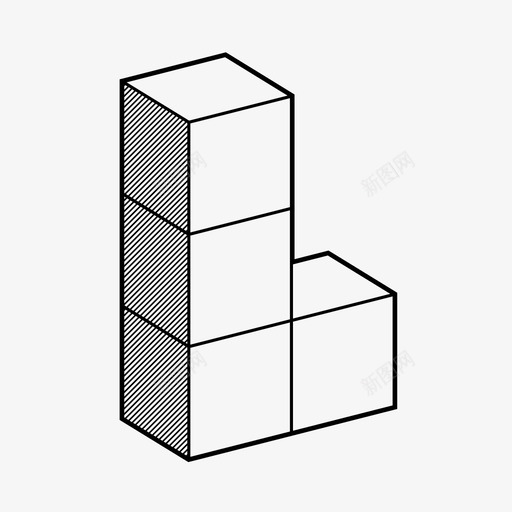 soma立方体块构造形式图标svg_新图网 https://ixintu.com soma立方体块 俄罗斯方块 形式 构造 游戏