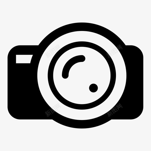 相机单反相机闪光灯图标svg_新图网 https://ixintu.com 单反相机 相机 镜头 闪光灯