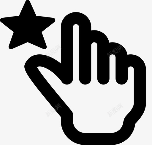 最喜欢的手势手指手图标svg_新图网 https://ixintu.com smashicons手势2md大纲 交互 手 手指 最喜欢的手势