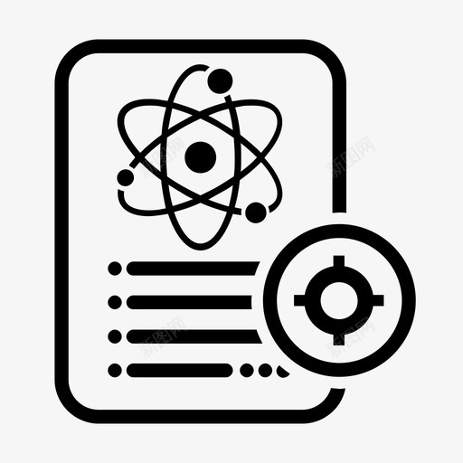 科学数据定位文档定位图标svg_新图网 https://ixintu.com 定位 文档 科学数据定位 科学文档 笔记 论文