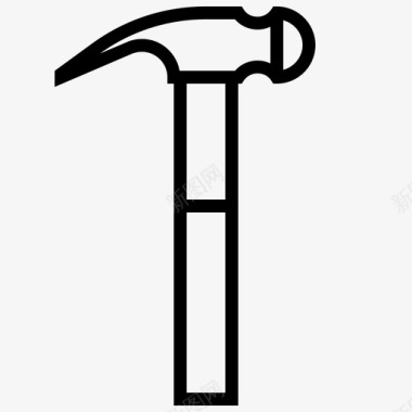 锤子建筑手工工具图标图标