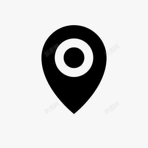 pin地址位置图标svg_新图网 https://ixintu.com pin 位置 地图 地图位置 地址 导航