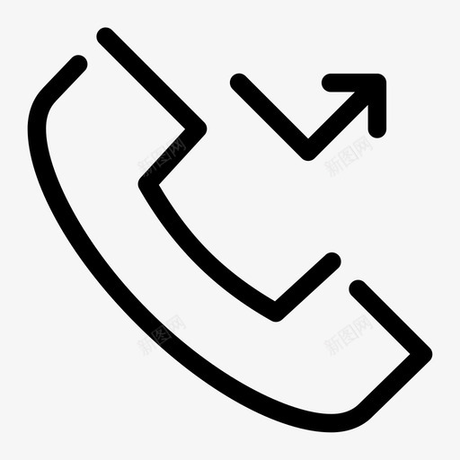 拒绝呼叫呼叫呼叫电话图标svg_新图网 https://ixintu.com 呼叫 呼叫电话 拒绝呼叫 拨号电话 接口间隙 电话呼叫