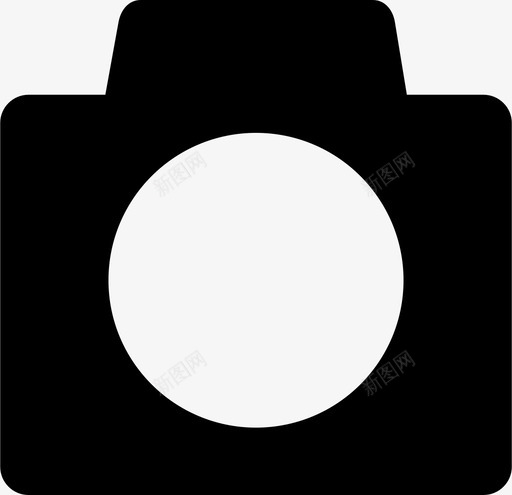 照相机摄影拍摄图标svg_新图网 https://ixintu.com 封锁 拍摄 摄影 照相机 观察