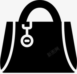 女式手袋女式手袋配饰时尚图标高清图片