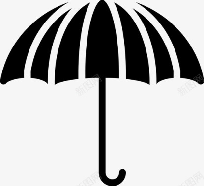 雨伞配件时尚图标图标