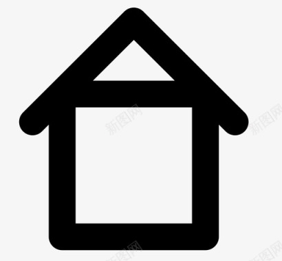 家家庭房子图标图标