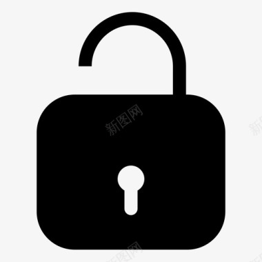 开锁门锁私人图标图标