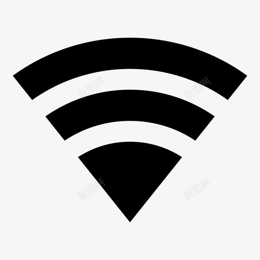 wifi用户界面图标svg_新图网 https://ixintu.com wifi 用户界面