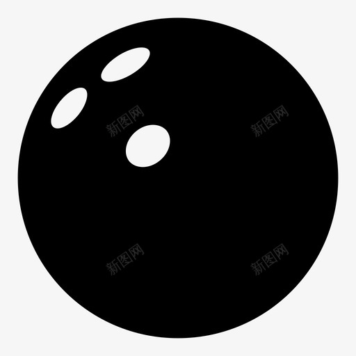 保龄球重的重的球图标svg_新图网 https://ixintu.com 保龄球 重的 重的球