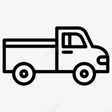 卡车货车车辆图标图标