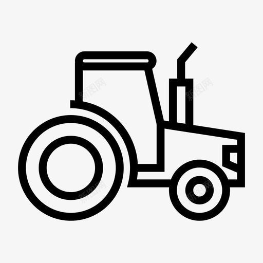拖拉机农业车辆图标svg_新图网 https://ixintu.com 农业 拖拉机 拖拉机车辆 车辆