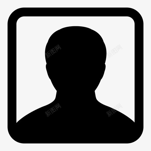 用户头像员工图标svg_新图网 https://ixintu.com 人 人矢量图标 化身 员工 头像 用户