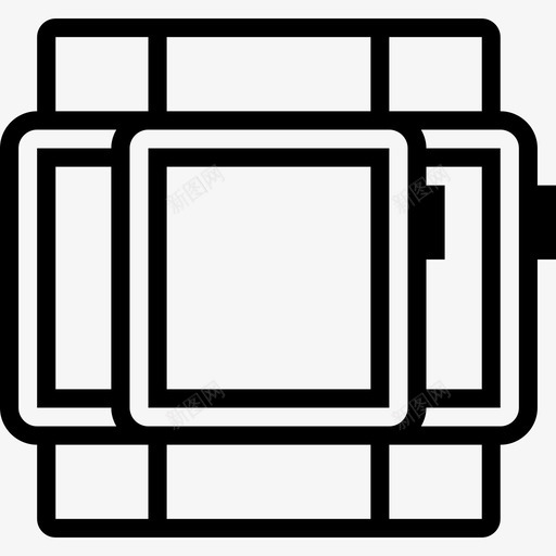 许多苹果手表设备更多图标svg_新图网 https://ixintu.com 多种 智能手表 更多 许多苹果手表 设备