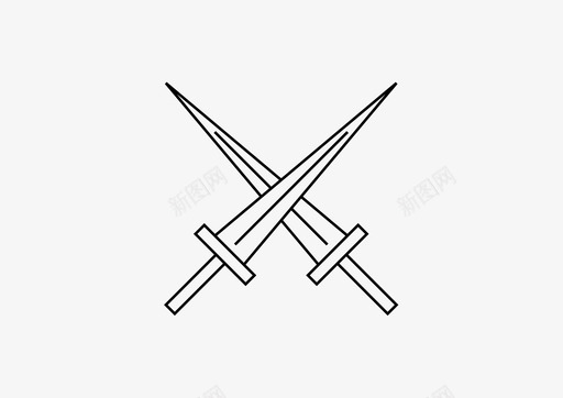 剑十字骑士图标图标