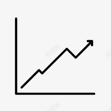 折线图销售报告统计报告图标图标