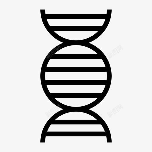 基因dna法医学图标svg_新图网 https://ixintu.com dna 基因 基因组 学校和学习字形 教育 法医学 螺旋 遗传学