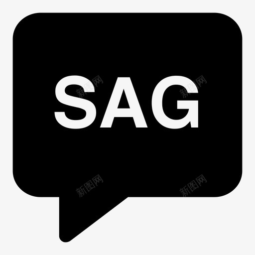 sangobubblelanguage图标svg_新图网 https://ixintu.com bubble language sag sango speak 语言代码3个字母solid