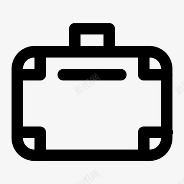 包露营行李图标图标