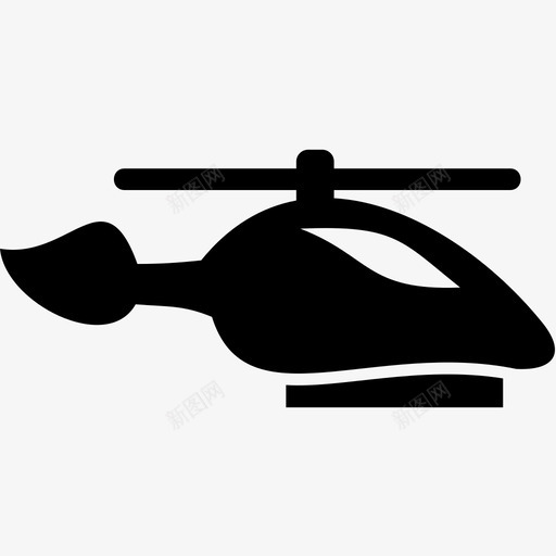 直升机飞机航空图标svg_新图网 https://ixintu.com 旅行 直升机 航空 运输 飞机