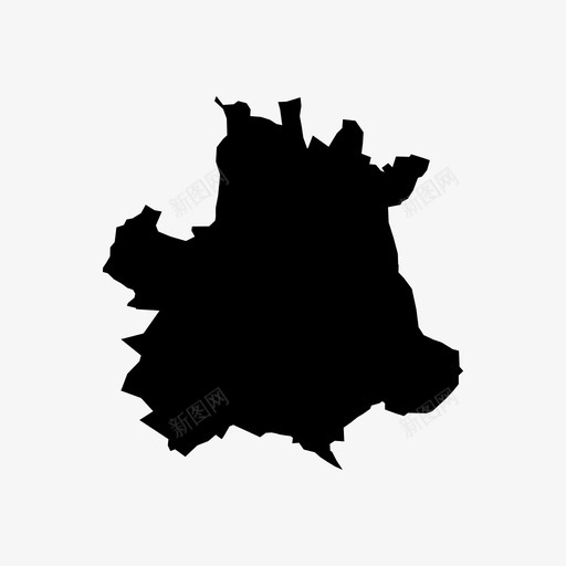 图卢兹城市地图法国图标svg_新图网 https://ixintu.com 图卢兹 城市 城市地图 法国
